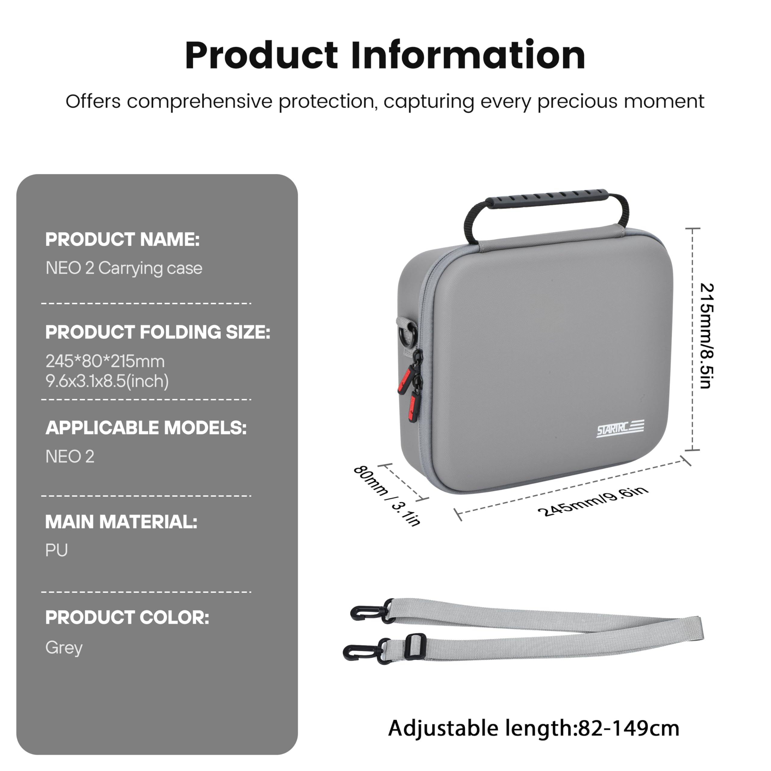 Borsa a Tracolla Portatile in  - Drone Carrying Case recensione e prezzo